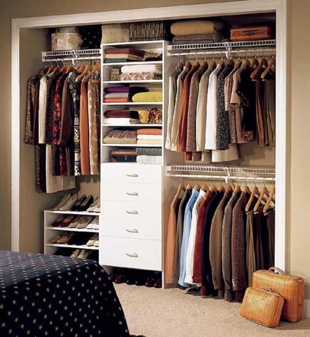 articleGal 57415 60213.w hr 634x690 17 The Most Genius Ways To Organize Your Closet and Drawers