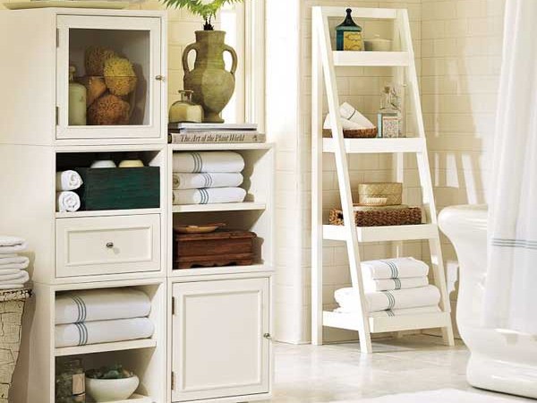 bathroom accessories 1 600x450 18 Creative & Useful DIY Storage Ideas for Tiny Bathrooms