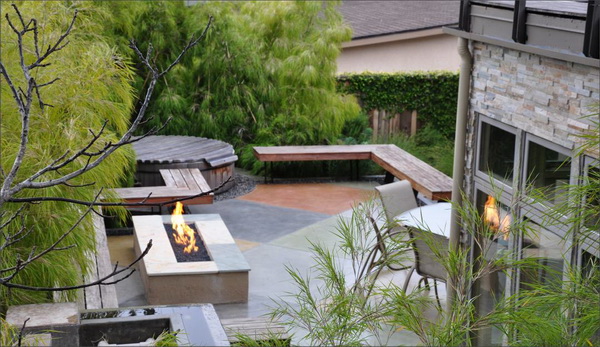 best outdoor fireplaces at stylisheve in 2013 39 18 Of The Best Outdoor Fireplaces Design Ideas For A Modern Patio
