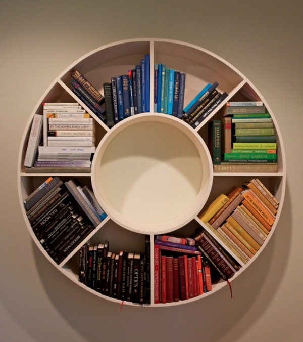 circular original bookshelves 21+ Brilliant Bookshelves That Will Awaken The Bookworm In You