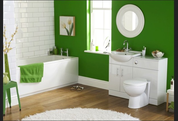 17 Fresh Green Bathroom Design Ideas For Your Private Heaven desain kamar mandi kecil dan sederhana 17 Fresh Green Bathroom Design Ideas For Your Private Heaven