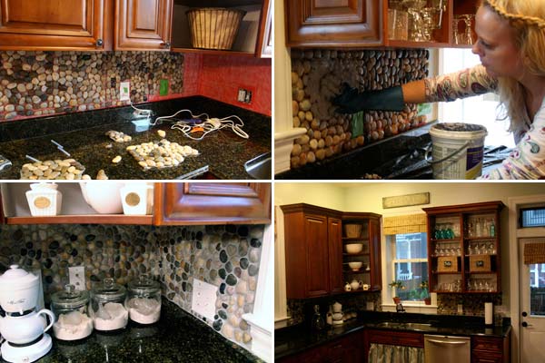 diy kitchen backsplash  15 DIY Ideas How To Make A Fancy Low Cost Kitchen Backsplash