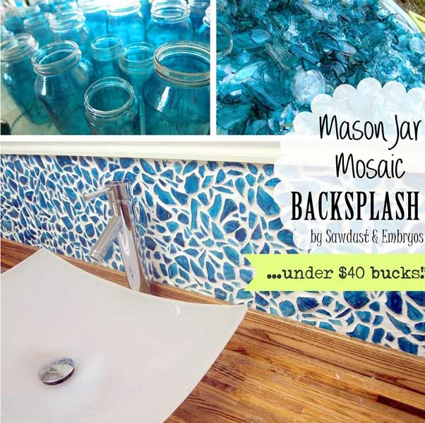 15 DIY Ideas How To Make A Fancy Low Cost Kitchen Backsplash diy kitchen backsplash 15 DIY Ideas How To Make A Fancy Low Cost Kitchen Backsplash