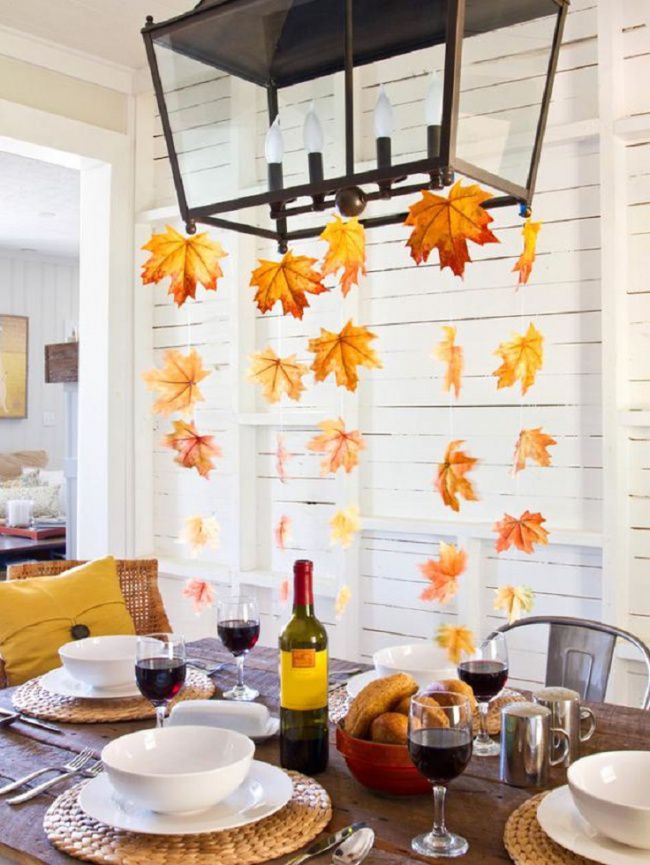 15 Must See DIY Fall Inspired Home Decorations With Leaves esen 2 15 Must See DIY Fall Inspired Home Decorations With Leaves