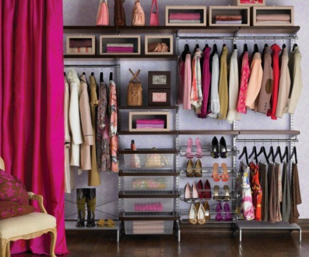 17 The Most Genius Ways To Organize Your Closet and Drawers furniture how to organize a small closet in the right way ideas small space clothing storage 728x607 640x534 634x529 17 The Most Genius Ways To Organize Your Closet and Drawers