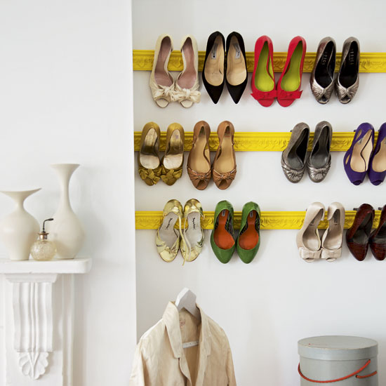 how to store shoes 2 16 The Most Inventive DIY Shoe Storage Hacks
