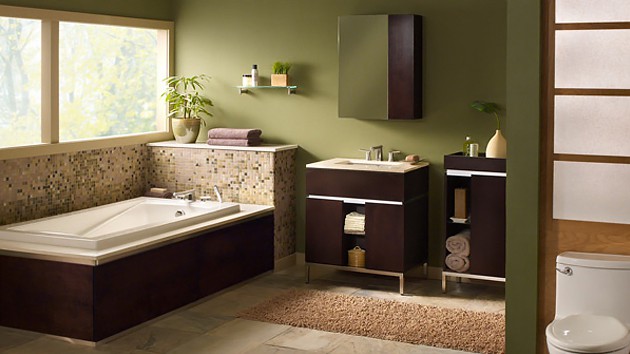  17 Fresh Green Bathroom Design Ideas For Your Private Heaven