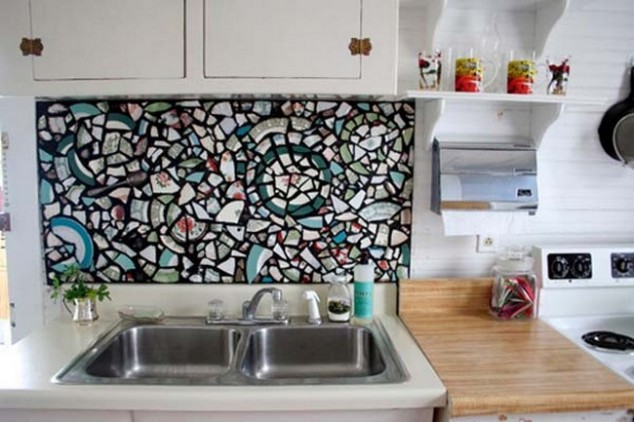 15 DIY Ideas How To Make A Fancy Low Cost Kitchen Backsplash kuchynske obklady 2 634x422 15 DIY Ideas How To Make A Fancy Low Cost Kitchen Backsplash