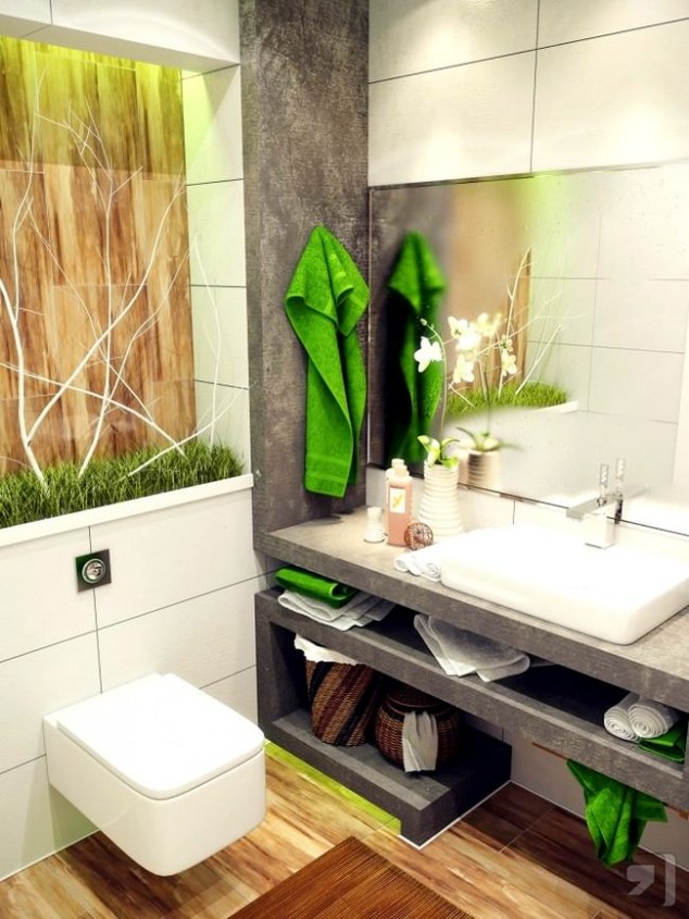  17 Fresh Green Bathroom Design Ideas For Your Private Heaven