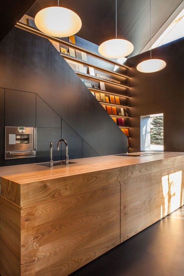 18 Of The Most Unusual Kitchen Island Design Ideas modern kitchens kitchens kitchen cabinets kitchen cabinet design kitchen cabinets design new kitchen cabinets 13 634x952 18 Of The Most Unusual Kitchen Island Design Ideas