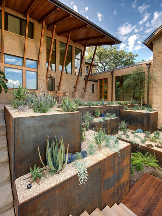15 Fabulous Ideas How To Design Your Courtyard In The Best Way modern landscape 27 15 Fabulous Ideas How To Design Your Courtyard In The Best Way