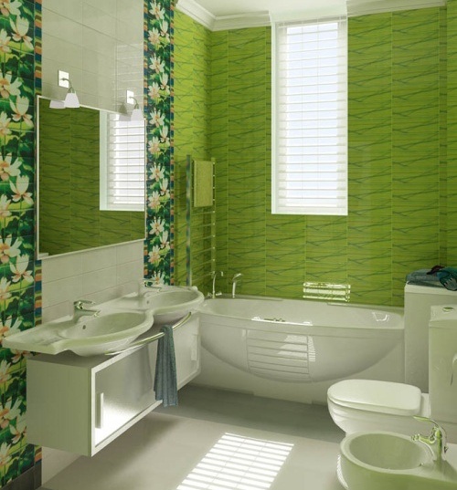 unbelievable bathroom shower tile ideas cLrqb 17 Fresh Green Bathroom Design Ideas For Your Private Heaven