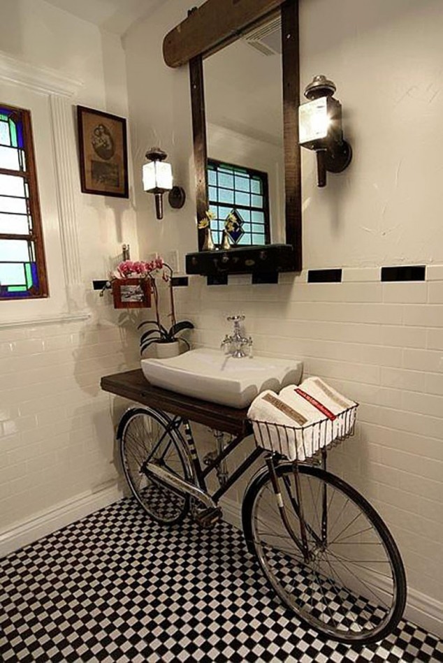 1424710339 13 o 634x949 Recycle Old Stuff To Make Small DIY Bathroom Vanities That Are Big On Style