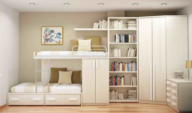 15 Attractive and Wise Storage Solutions for Every Part of The Home Modern Space Saving Bedroom Ideas Interior 1024x602 634x373 15 Attractive and Wise Storage Solutions for Every Part of The Home