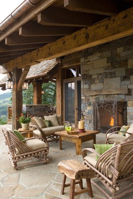 16 Awe Inspiring Rustic Patios That Will Be Your Favorite Escape For Sure cozy rustic patio designs 7 16 Awe Inspiring Rustic Patios That Will Be Your Favorite Escape For Sure