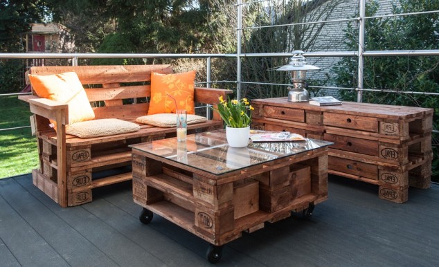 15 Of The Most Creative Ways How To Reuse Old Pallets gartenm bel aus europaletten gartenm bel selbst.de 634x386 15 Of The Most Creative Ways How To Reuse Old Pallets