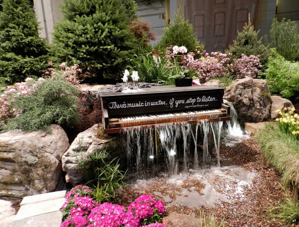16 Unique Backyard Water Features That Will Leave You Speacheless rose garden with water feature s 93f1ed6d7f5bf86c 16 Unique Backyard Water Features That Will Leave You Speacheless