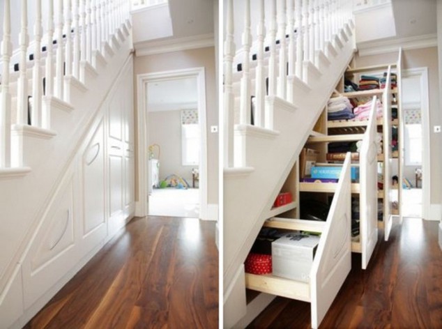 15 Attractive and Wise Storage Solutions for Every Part of The Home smart ideas understair storage in small space 890x663 634x472 15 Attractive and Wise Storage Solutions for Every Part of The Home