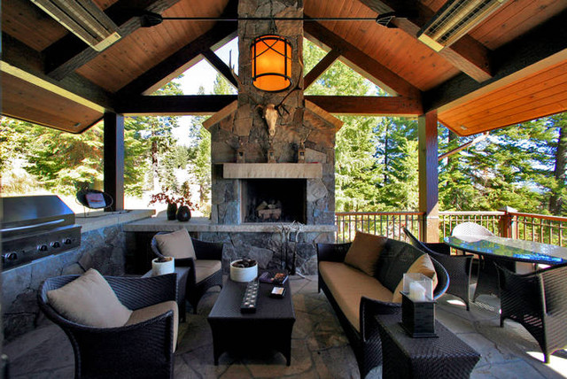 16 Awe Inspiring Rustic Patios That Will Be Your Favorite Escape For Sure traditional patio 16 Awe Inspiring Rustic Patios That Will Be Your Favorite Escape For Sure