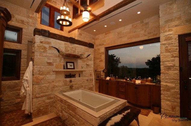 16 Extraordinary Rustic Bathroom Design Ideas 149 634x421 16 Extraordinary Rustic Bathroom Design Ideas