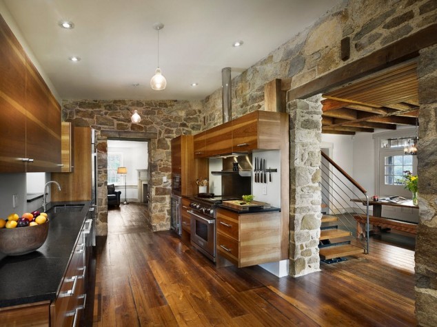 Feel the Warmth of Rustic Kitchen Designs with Stones and Wood 2681 634x475 Feel the Warmth of Rustic Kitchen Designs with Stones and Wood