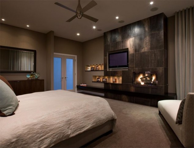 2e7fb9620f8633eb3dfd196b10984650 634x485 15 Elegant And Inspiring Master Bedroom Fireplace Ideas