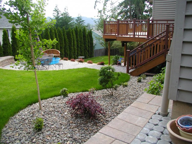15 Big Ideas For Making The Most Out Of Your Small Garden 5fe46 backyard landscaping design 634x476 15 Big Ideas For Making The Most Out Of Your Small Garden