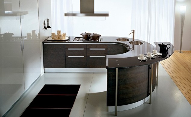 8 modern kitchen design 634x391 15 Stylish Modern Kitchen Designs That Will Fascinate You