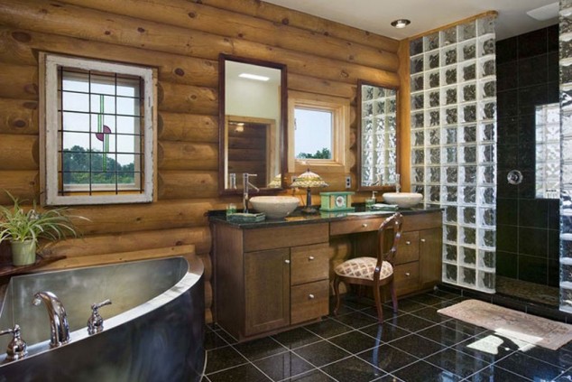 16 Extraordinary Rustic Bathroom Design Ideas Elelgant Rustic Bathroom Decorating Ideas 634x423 16 Extraordinary Rustic Bathroom Design Ideas