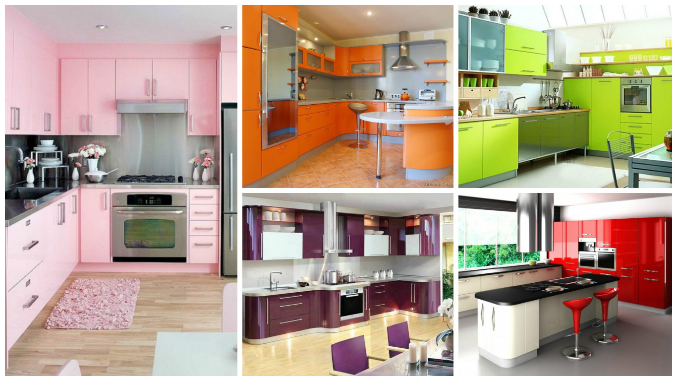 14 Ideas For Modern Colorful Kitchen Décor