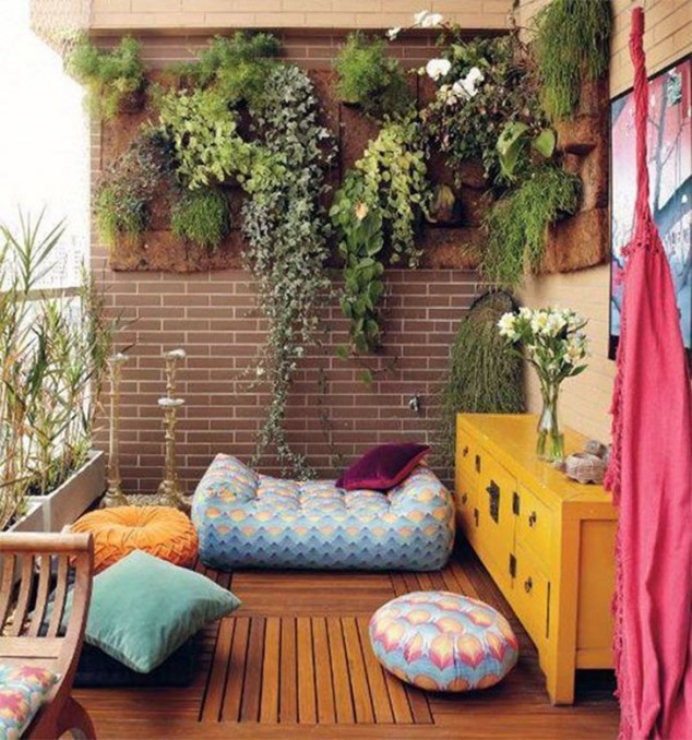 Make Your Balcony Look More Beautiful With These 15 Lovable Mini Gardens JARDIM DE APTO CLAUDINHA STOCO 6 634x678 Make Your Balcony Look More Beautiful With These 15 Lovable Mini Gardens