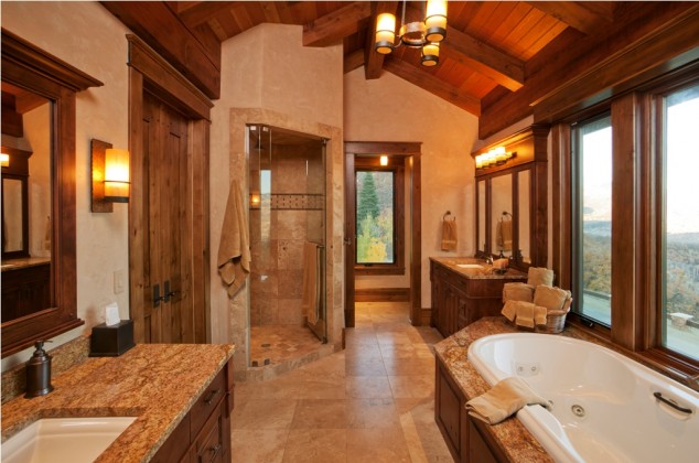 16 Extraordinary Rustic Bathroom Design Ideas Rustic Decorating Ideas Diy1 634x420 16 Extraordinary Rustic Bathroom Design Ideas
