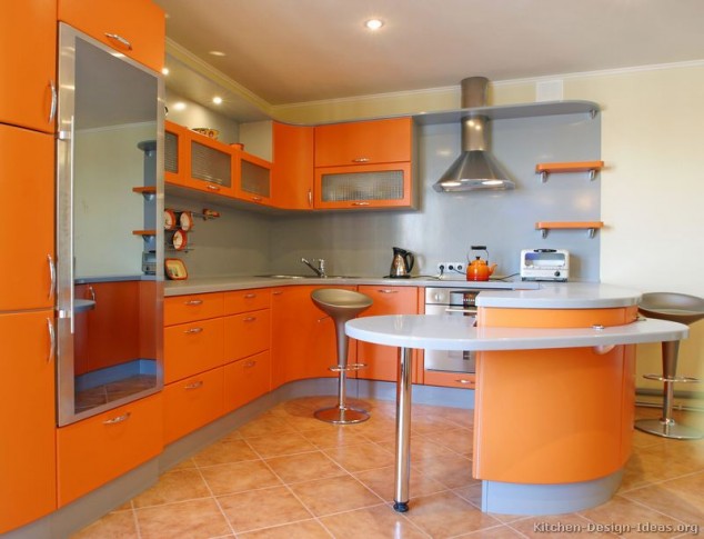 free kitchen design1 634x485 14 Ideas For Modern Colorful Kitchen Décor