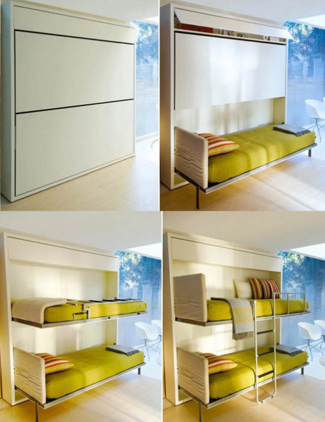 15 Original Space Saving Beds Show How Much Space A Single Piece Of Furniture Can Save multiple purpose space saving bed 634x824 15 Original Space Saving Beds Show How Much Space A Single Piece Of Furniture Can Save