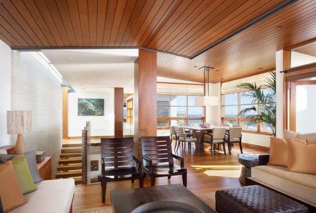 16 Stylish Ideas How To Make The Wood A Dominant Material In Your Modern Interior Design 33rd Street Residence by Rockefeller Partners Architects 15 634x427 16 Stylish Ideas How To Make The Wood A Dominant Material In Your Modern Interior Design