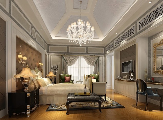 15 Elegant Crystal Chandeliers That Will Take Your Bedroom From Average To Amorous 42 634x468 15 Elegant Crystal Chandeliers That Will Take Your Bedroom From Average To Amorous