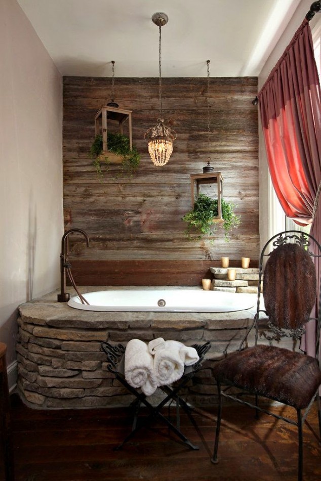 17 Admirable Room Makeovers With Wood Accent Walls 4a53a0072bb40718fb9e7a6796e9fe26 634x951 17 Admirable Room Makeovers With Wood Accent Walls