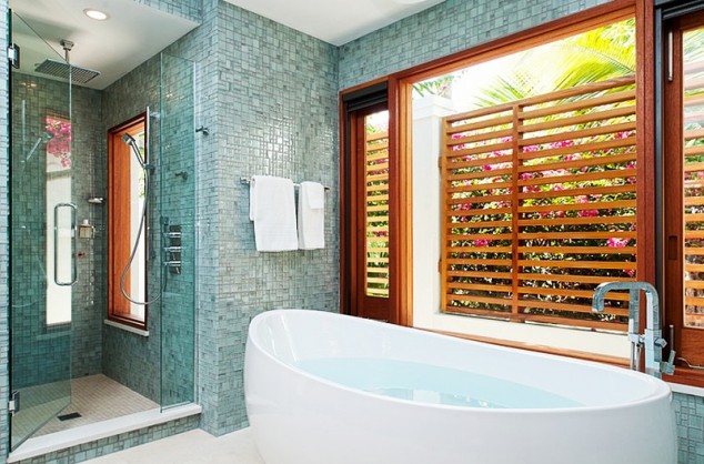 17 Admirable Room Makeovers With Wood Accent Walls 78772 designrulz turks caicos residence lkid 2 634x418 17 Admirable Room Makeovers With Wood Accent Walls