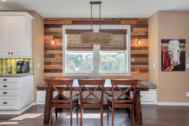 17 Admirable Room Makeovers With Wood Accent Walls Barnwood wall accents 634x424 17 Admirable Room Makeovers With Wood Accent Walls