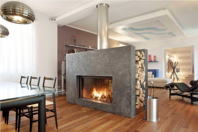 16 Brilliant Ideas How To Create Appealing Firewood Storage Space At Home Fireplace Gas Inserts 634x423 16 Brilliant Ideas How To Create Appealing Firewood Storage Space At Home