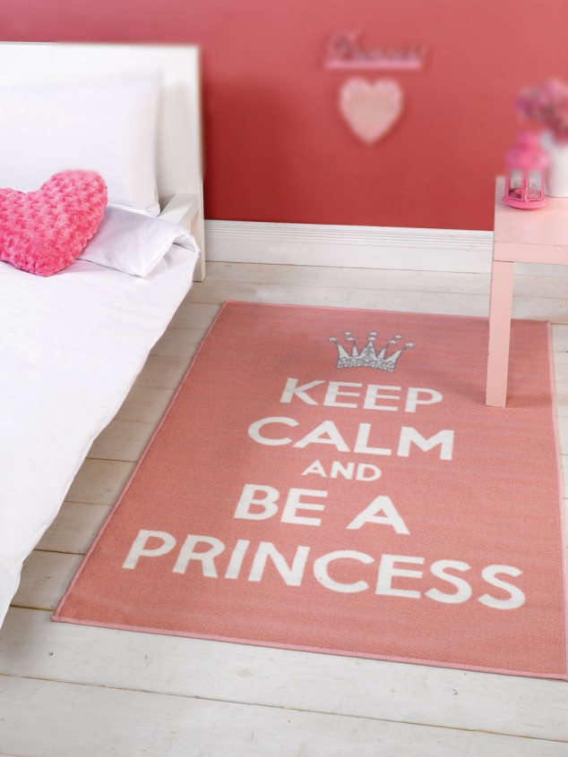Keep Calm Princess RT 634x846 20 Eccentric Carpet Designs That Will Spice Up Your Interior Decor