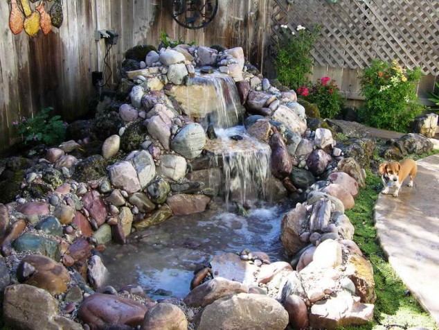 Waterfall Design For Home 634x476 13 Eye Popping Fountains That Are Absolutely A Must For Every Garden
