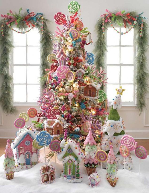16 Ideas How To Decorate Your Christmas Tree And Bring The Magic Into Your Home arvores de natal the look of marilia 12 634x822 16 Ideas How To Decorate Your Christmas Tree And Bring The Magic Into Your Home