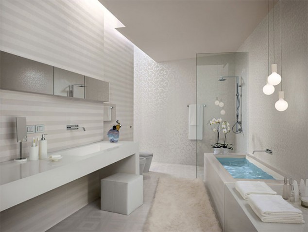 banheiro decorado com fotos 14 634x479 12 Striking Rugs That Will Embellish Your Bathroom