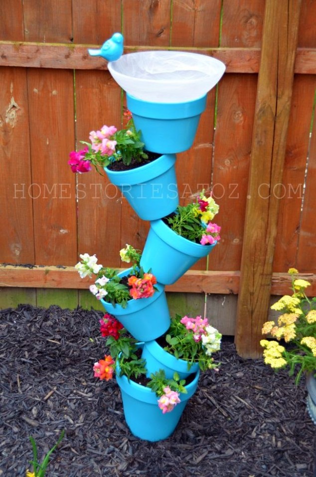 Enhance The Look Of Your Garden With 18 Cool DIY Projects That Wont Drain Your Wallet diy garden7 634x957 Enhance The Look Of Your Garden With 18 Cool DIY Projects That Wont Drain Your Wallet