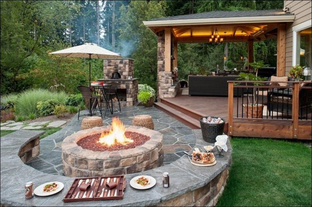 15 Magnificent Sunken Designs Ideas For Your Garden That Will Leave You At Awe ideas de diseos rsticos para decorar patio 383 634x421 15 Magnificent Sunken Designs Ideas For Your Garden That Will Leave You At Awe