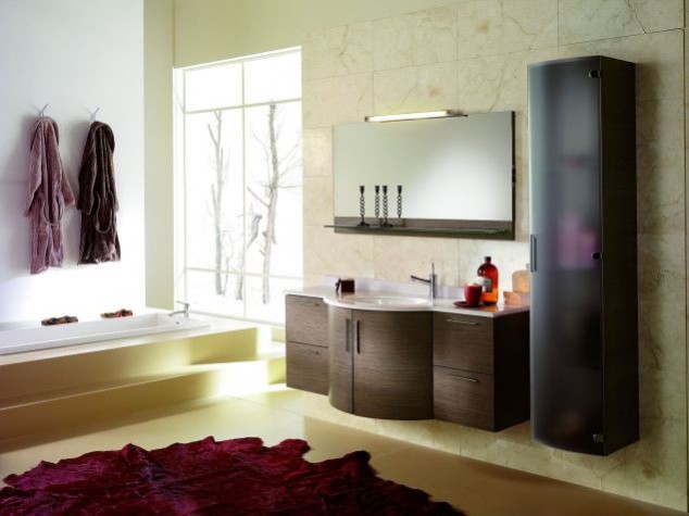 12 Striking Rugs That Will Embellish Your Bathroom over the sink organizer di840 634x475 12 Striking Rugs That Will Embellish Your Bathroom