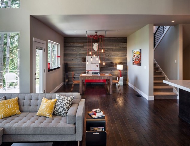 17 Admirable Room Makeovers With Wood Accent Walls retro smooth style of country taste picture iwIv 936x720 634x488 17 Admirable Room Makeovers With Wood Accent Walls