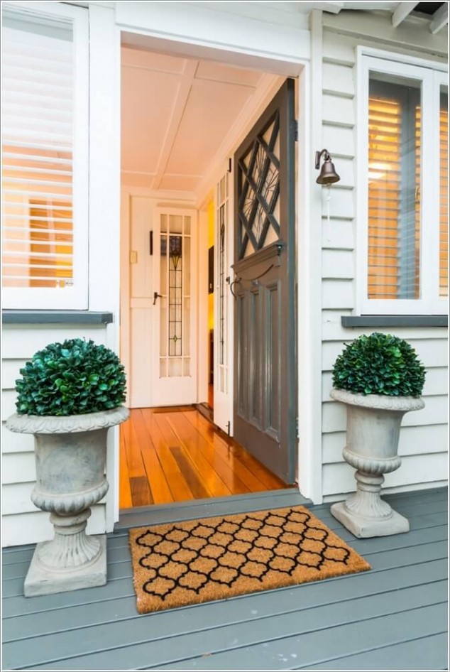 15 Gorgeous Front Door Flower Decorations To Inspire You To Personalize Your Home 1021 634x946 15 Gorgeous Front Door Flower Decorations To Inspire You To Personalize Your Home