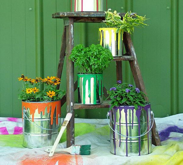 25 diy garden planters 15 Simple But Creative DIY Ideas To Grow Plants And Decorate Your Home And Garden